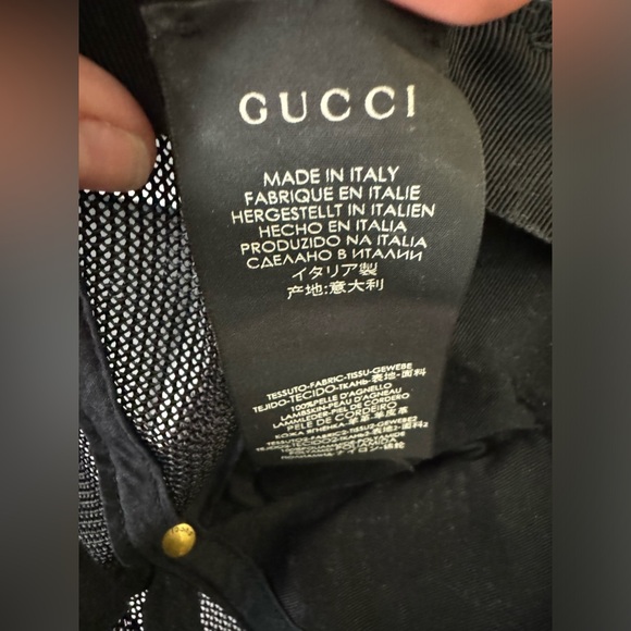 Gucci leather trucker hat L/59 Sega x Gucci Collab - Picture 9 of 10